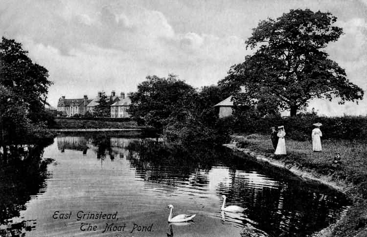 The Moat Pond - 1913