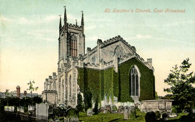 St Swithins Church - 1906