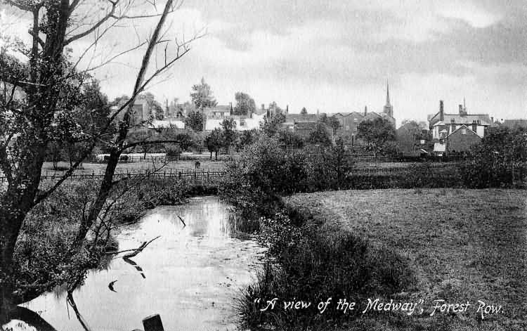 A View of the Medway - 1908