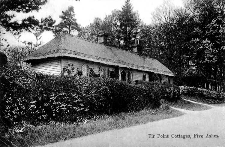 Fir Point Cottages, Five Ashes - 1910