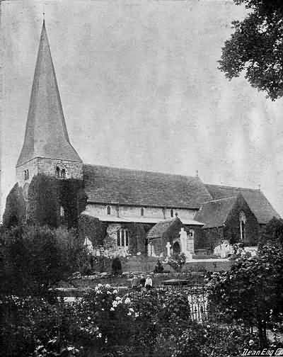 Fletching Church - 1904