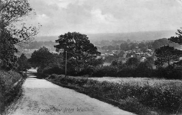 Forest Row from Wallhill - 1910