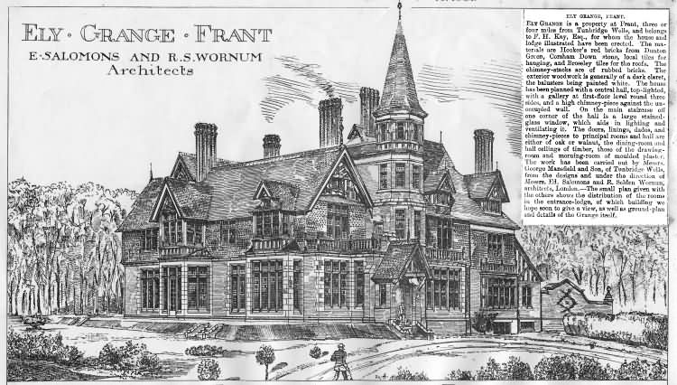 Ely Grange - 1881