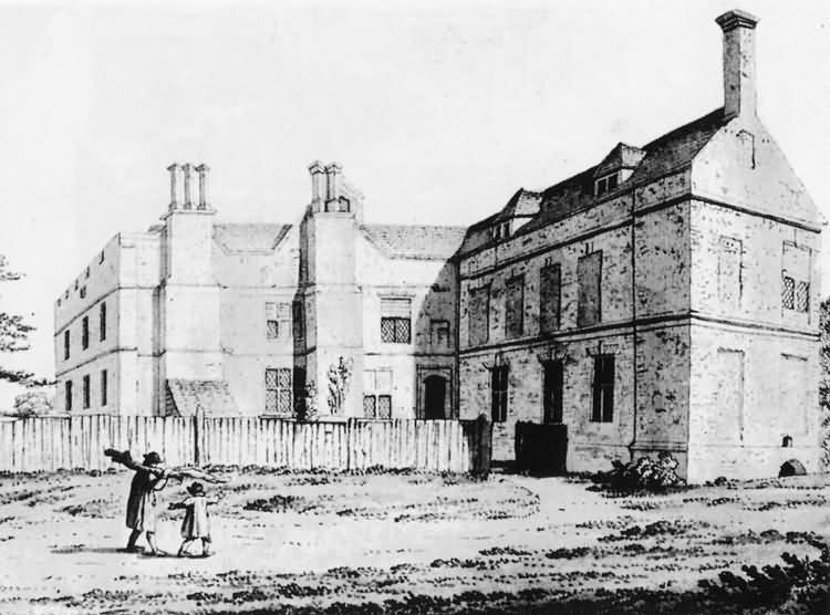 South east view, Eridge House - 1785