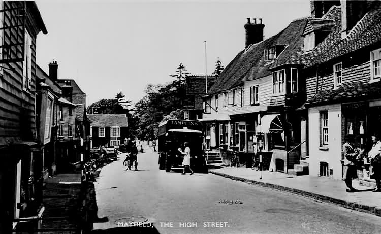 The High Street - c 1920