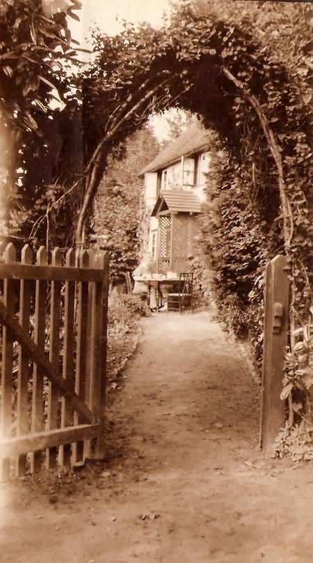 Entrance, The Cottage, Sweethaws - c 1920