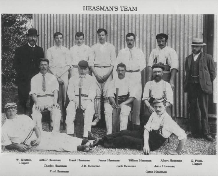 The Isfield Cricket Team - 1905