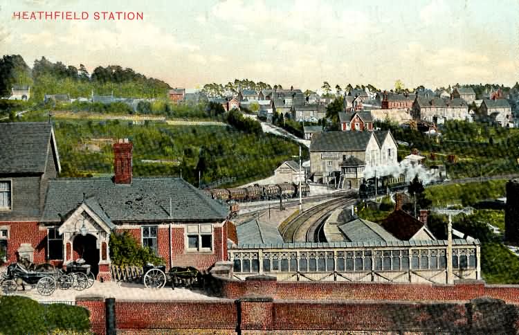 Heathfield Station - 1906