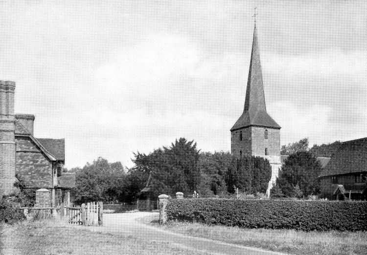 The Church and Village - 1905