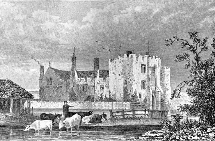 Hever Castle - 1829