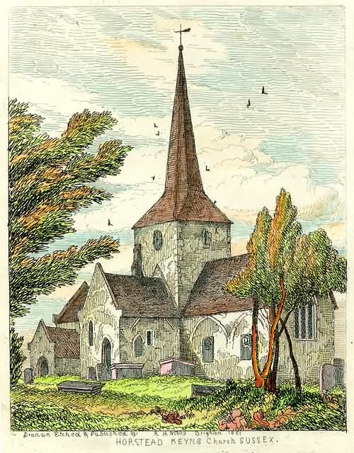Horsted Keynes Church - 1851