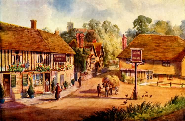Ightham Village - 1909