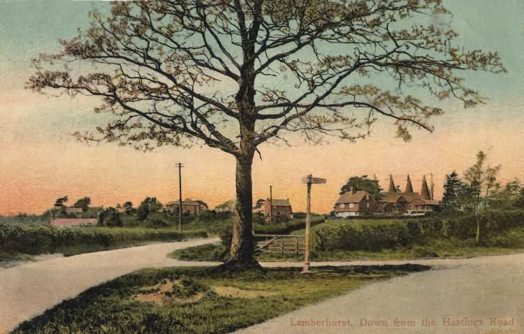 Lamberhurst from the Hastings Road - 1912