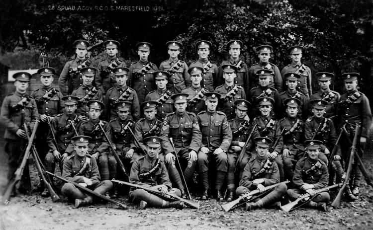 26 Squad, A Company, R.C.O.S. - 1921