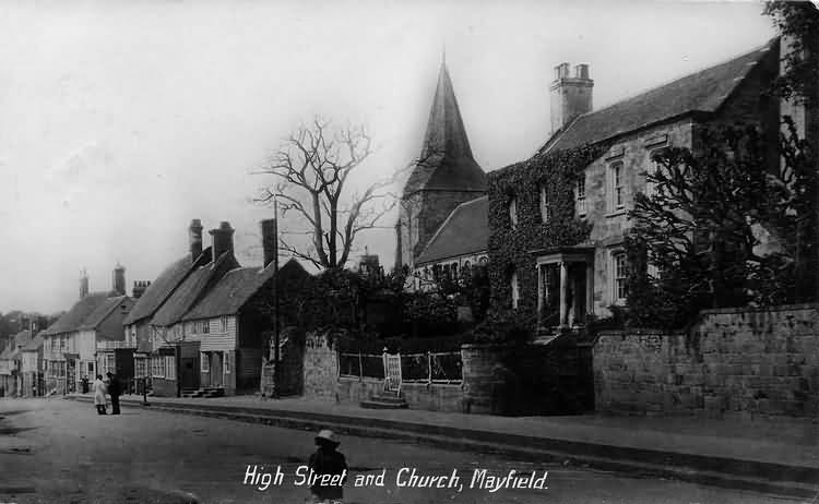High Street and Church - 1910