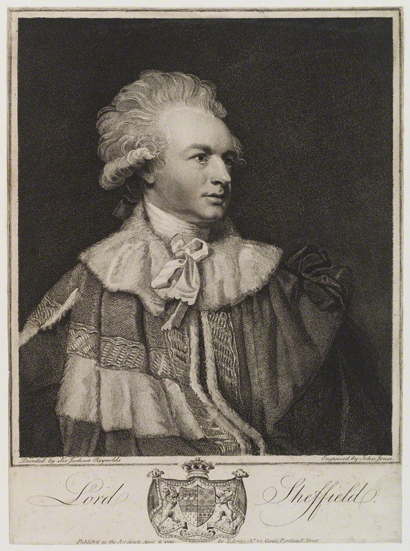 John Baker Holroyd, 1st Earl of Sheffield - 1788