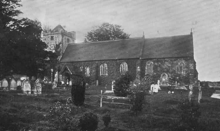 Newick Church - 1907