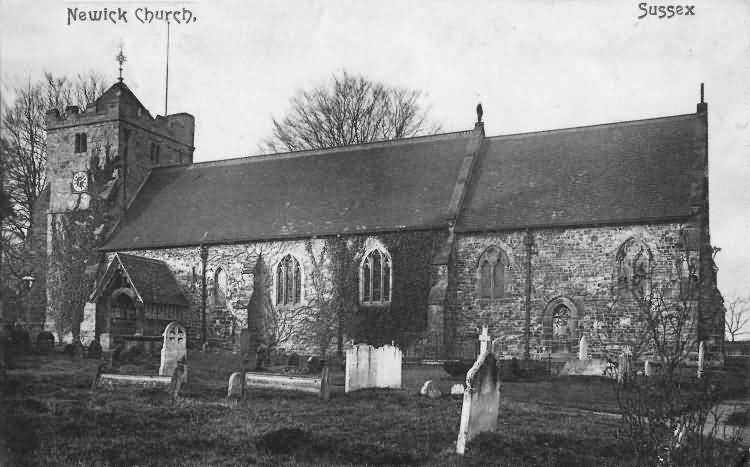 Newick Church - 1909