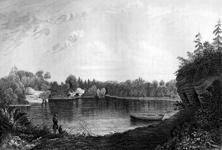 Uckfield Lake - c 1830
