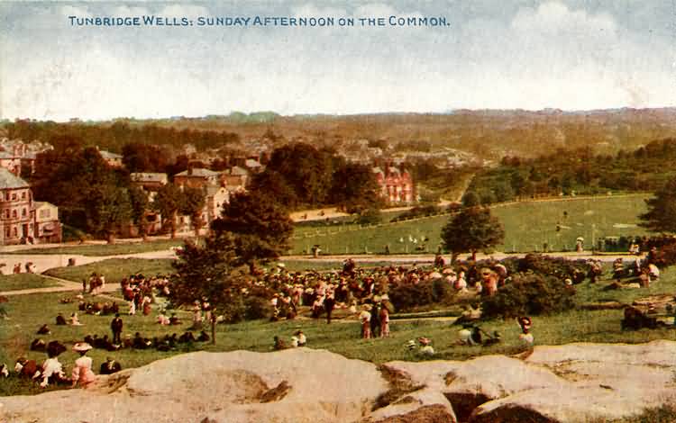 Sunday afternoon on the common - 1910