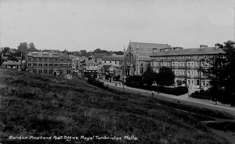 London Road and Post Office - 1925