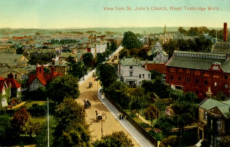 View from St Johns Church - c 1900