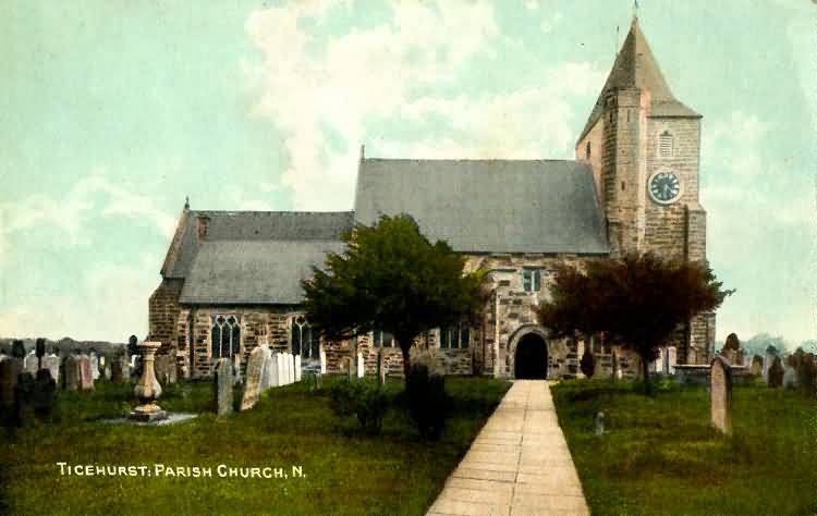 Ticehurst Parish Church - 1907