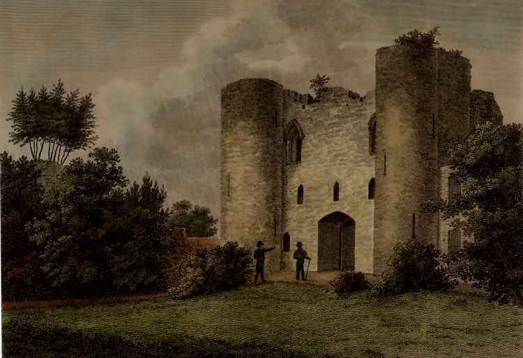 Tonbridge Castle - c 1800