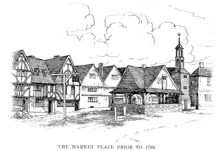 The Market Place - c 1795