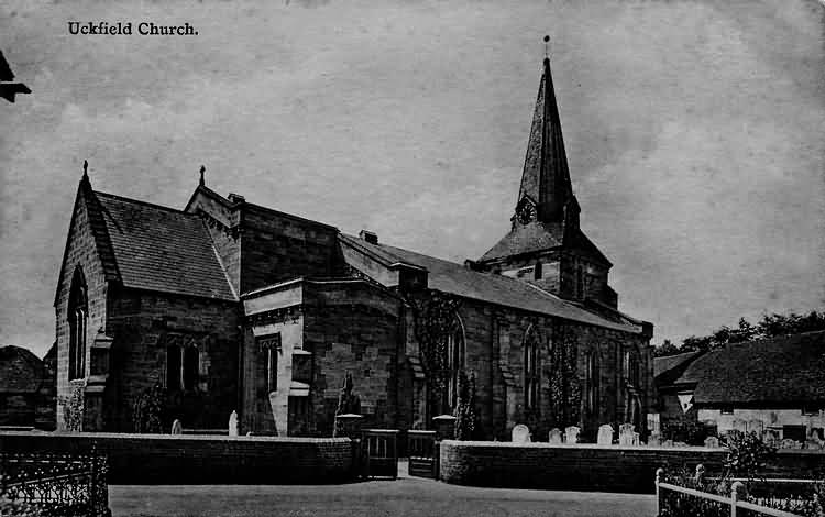 Uckfield Church - c 1920