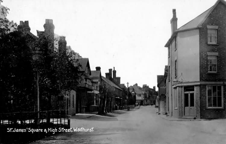 St James Square & High Street - 1914