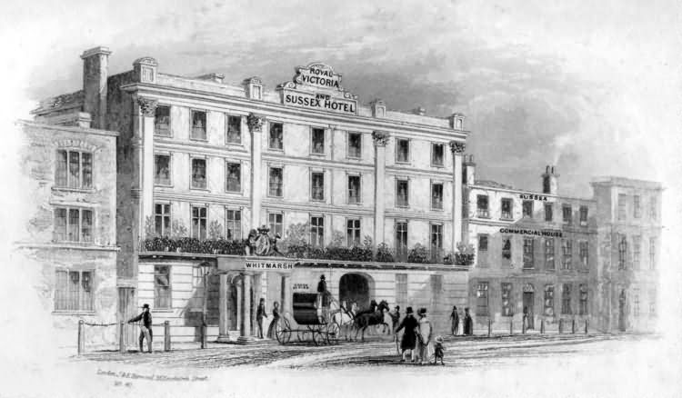 Royal Victoria and Sussex Hotel - 1840