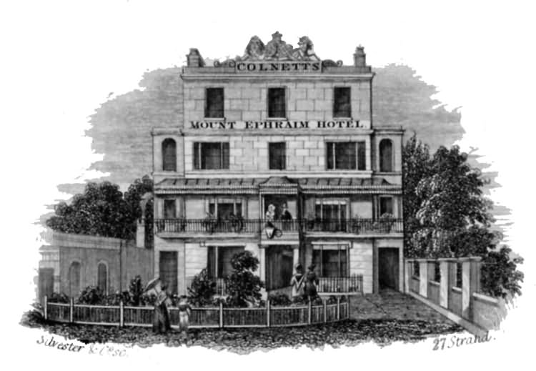 Mount Ephraim Hotel - 1840
