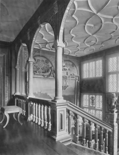 Knole - the great staircase - c 1930