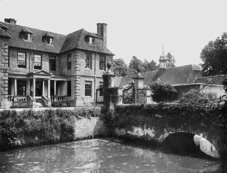 Groombridge Place - built by Philip Packer in Charles IIs reign - c 1930