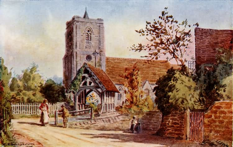 Speldhurst Church - c 1900
