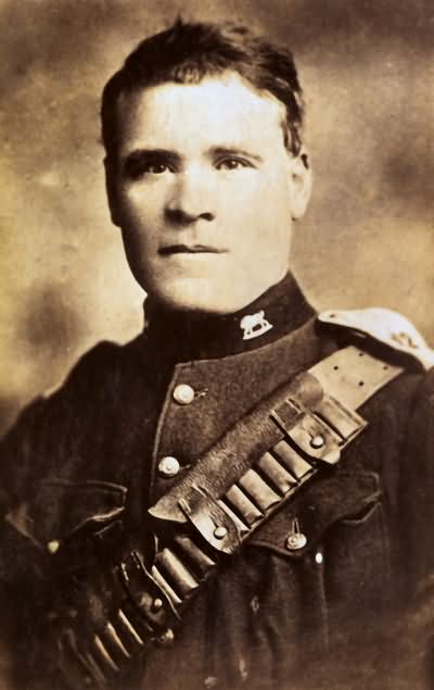 William Harman at 32, served with The Regina Rifles in World War I - 1914