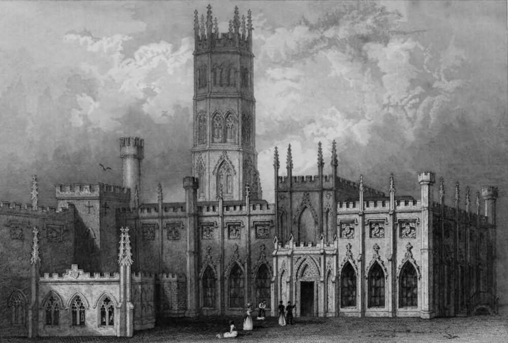 Hadlow Castle - 1830