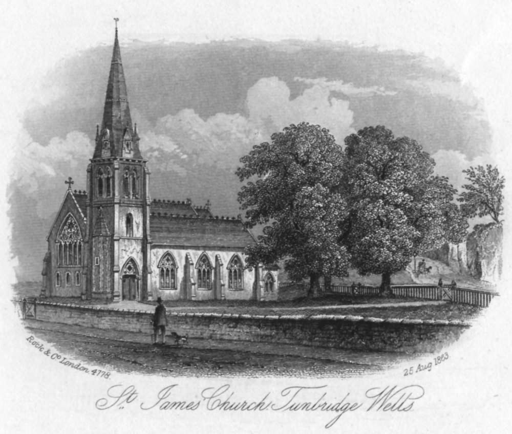 St James Church - 25th Aug 1863