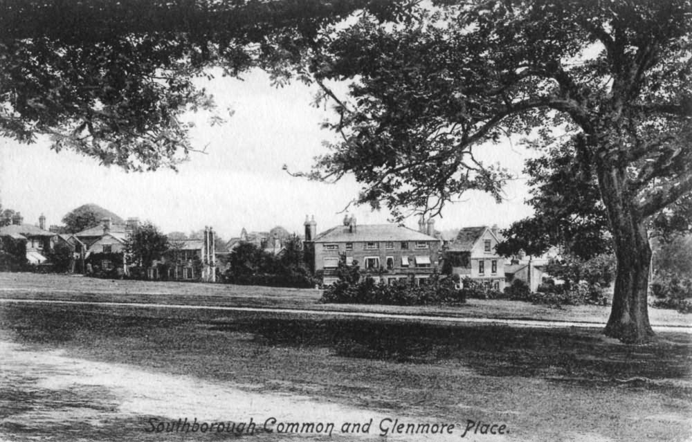 Southborough Common and Glenmore Place - 1915