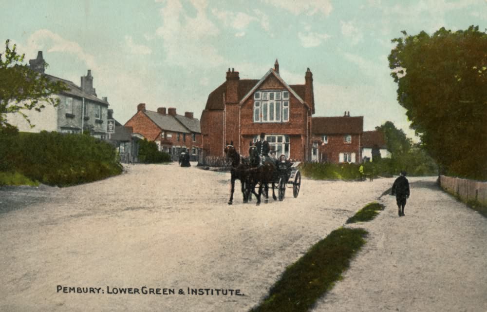 Lower Green & Institute - 1905