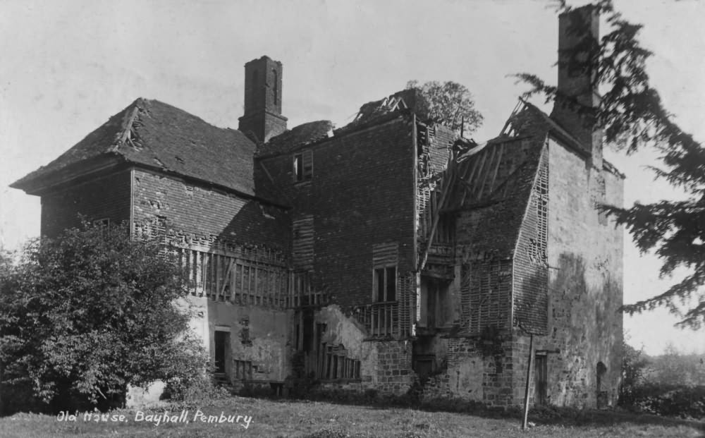 Old House, Bayhall - 1910