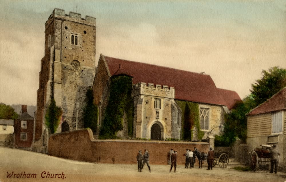 Wrotham Church - 1905