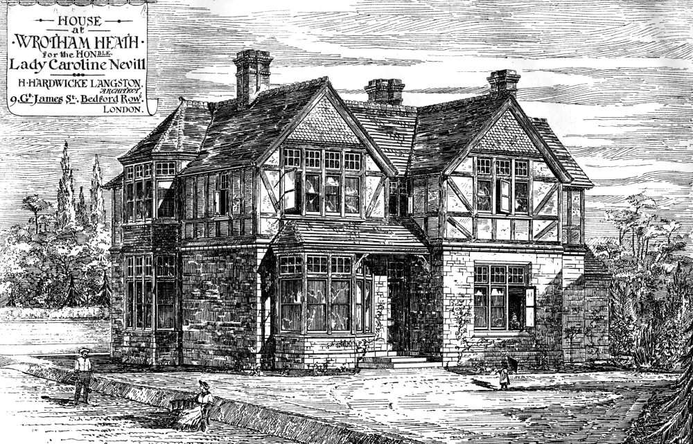 House at Wrotham Heath - 20th June 1885