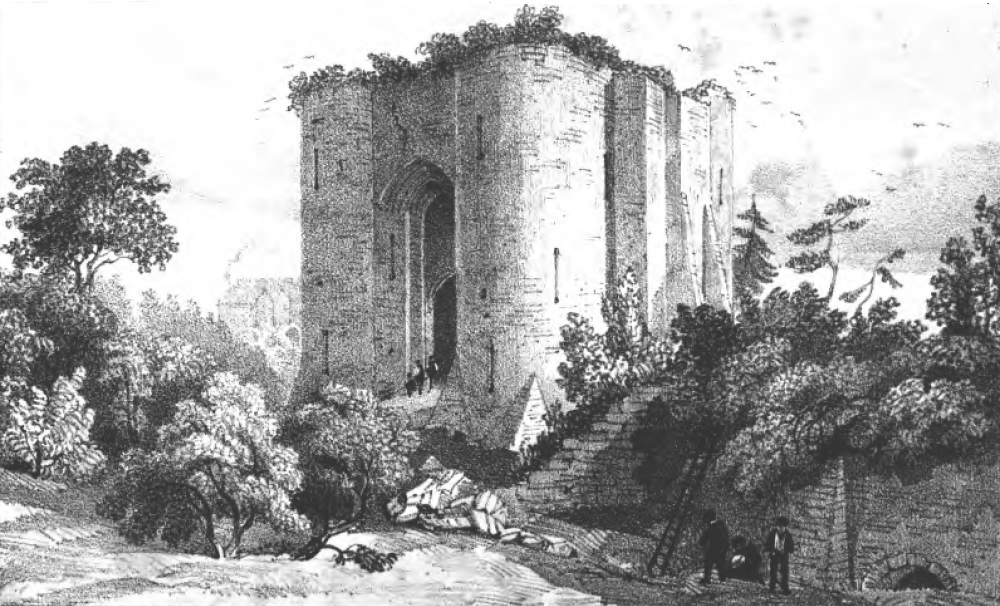Tonbridge Castle - 1831