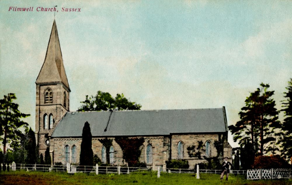 Flimwell Church - c 1920