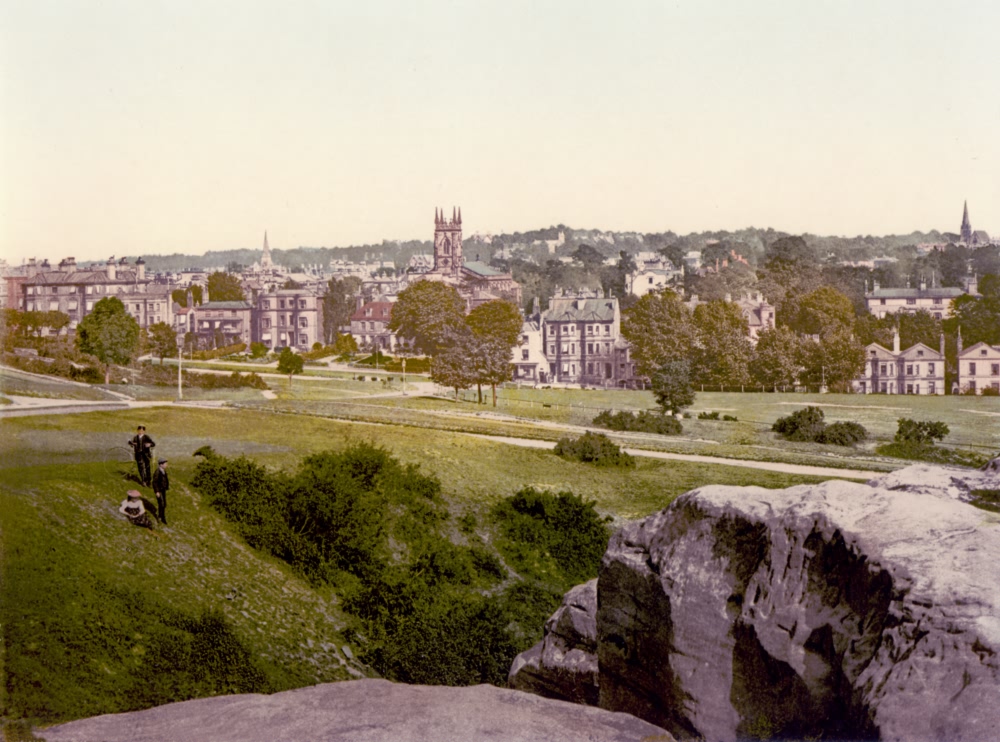 The Common viewed from Mount Ephraim - c 1900