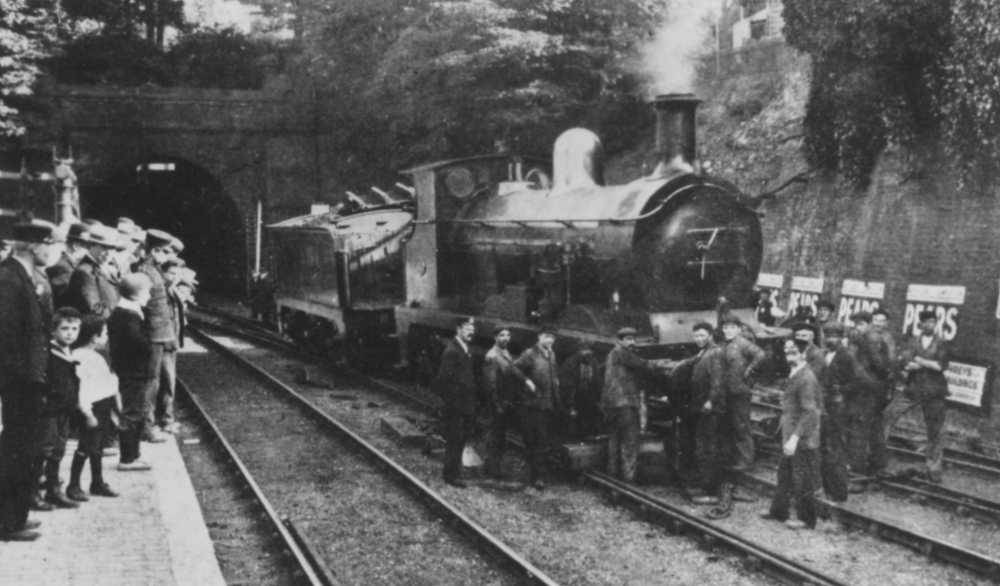 C Class 0-6-0 at Tunbridge Wells Station - c 1930