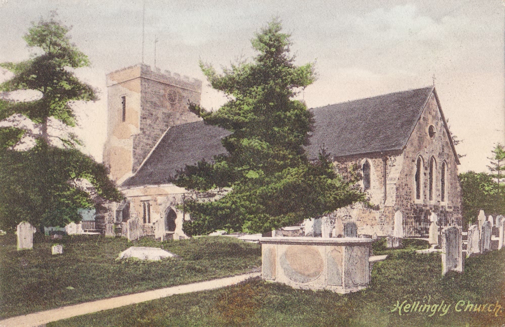 Hellingly Church - c 1910