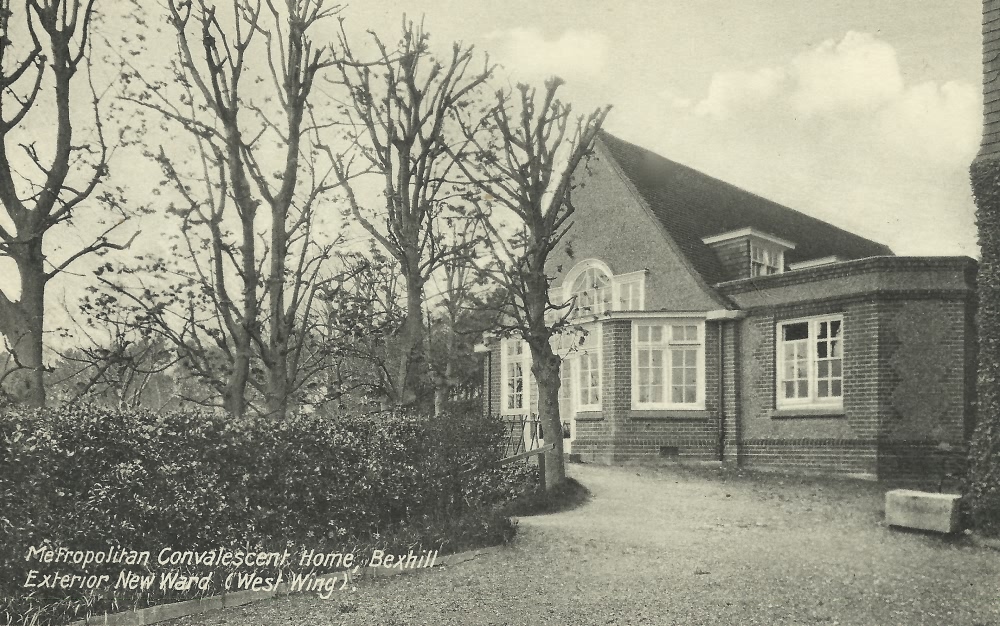 West Wing New Ward, Metropolitan Convalescent Home, Bexhill - c 1920